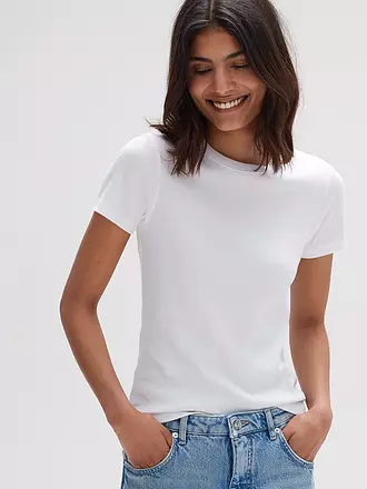 OPUS | T-shirt SAMUNA | weiss